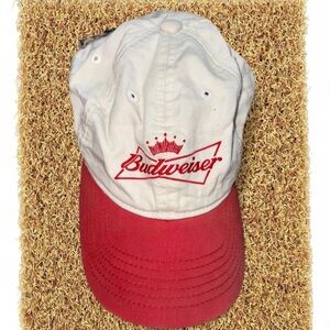 Dale Earnhardt Jr. Budweiser red & white baseball cap #nascar #racing